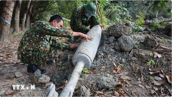 Le règlement des conséquences des bombes et des mines d’après-guerre se poursuit ảnh 1 Le règlement des conséquences des bombes et des mines d’après-guerre se poursuit ảnh 1