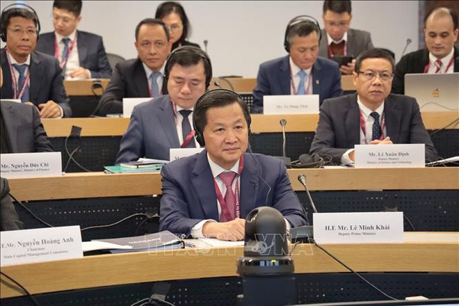 Le vice-Premier ministre Le Minh Khai inaugure le Programme de leadership exécutif 2024 aux États-Unis ảnh 2 Le vice-Premier ministre Le Minh Khai inaugure le Programme de leadership exécutif 2024 aux États-Unis ảnh 2