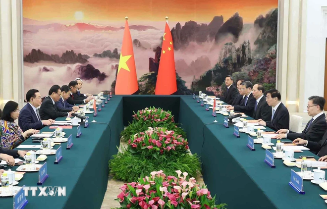 Vietnam et Chine conviennent de booster les relations d'amitié et la coopération dans tous les domaines ảnh 2 Vietnam et Chine conviennent de booster les relations d'amitié et la coopération dans tous les domaines ảnh 2