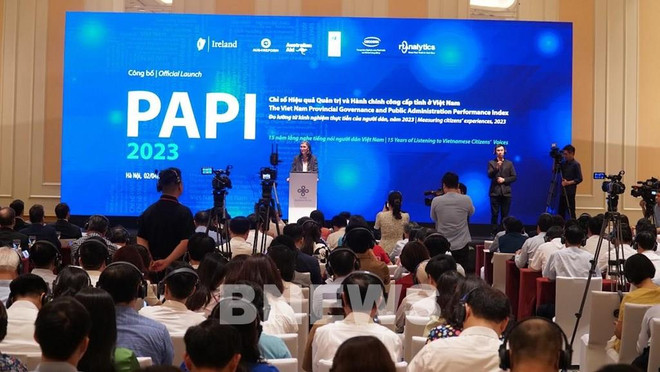 PAPI 2023: les citoyens apprécient l'efficacité de la lutte contre la corruption et de la gouvernance électronique ảnh 1