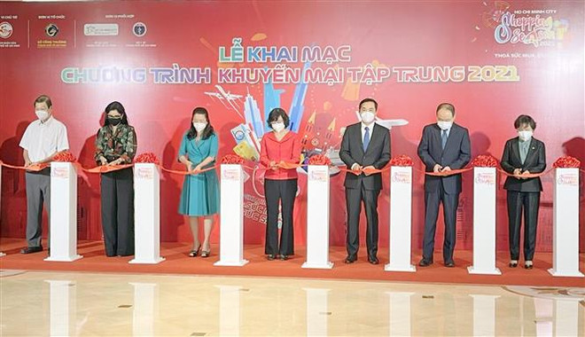 Lancement de la saison de promotion commerciale 2021 à Ho Chi Minh-Ville ảnh 2 Lancement de la saison de promotion commerciale 2021 à Ho Chi Minh-Ville ảnh 2