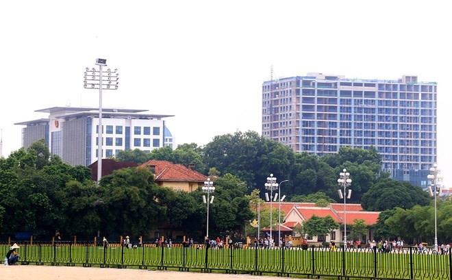 Un bâtiment qui fait débat au cœur de Hanoi ảnh 1 Un bâtiment qui fait débat au cœur de Hanoi ảnh 1