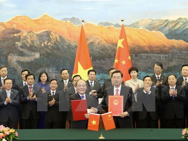 Succès de la visite en Chine du président de l’Assemblée nationale ảnh 1 Succès de la visite en Chine du président de l’Assemblée nationale ảnh 1