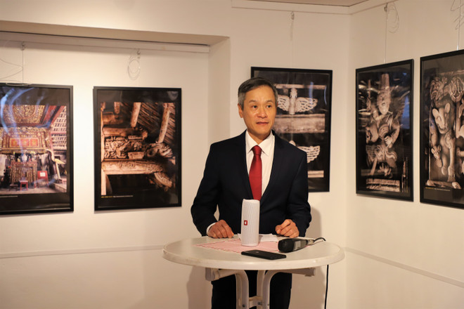 Présentation de la maison communale vietnamienne auprès du public allemand ảnh 1 Présentation de la maison communale vietnamienne auprès du public allemand ảnh 1