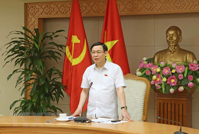 AN : le vice-PM Vuong Dinh Hue présente un rapport d’explication ảnh 1 AN : le vice-PM Vuong Dinh Hue présente un rapport d’explication ảnh 1