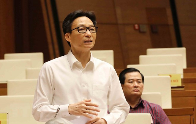 Education : le vice-PM Vu Duc Dam parle devant les députés ảnh 1 Education : le vice-PM Vu Duc Dam parle devant les députés ảnh 1