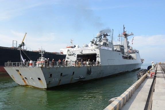 Un destroyer de la Marine sud-coréenne visite Da Nang ảnh 1 Un destroyer de la Marine sud-coréenne visite Da Nang ảnh 1