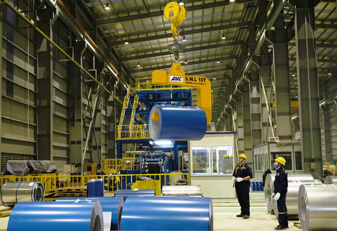 Hoa Phat exporte plus de 22.000 tonnes de tôle galvanisée depuis le début de l'année ảnh 1 Hoa Phat exporte plus de 22.000 tonnes de tôle galvanisée depuis le début de l'année ảnh 1