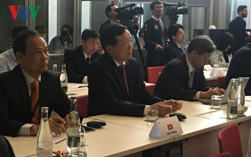 Le président de la Cour populaire suprême en visite de travail en France ảnh 1 Le président de la Cour populaire suprême en visite de travail en France ảnh 1