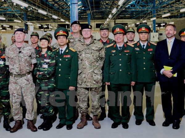 Le Vietnam et le Royaume-Uni coopèrent sur le maintien de la paix ảnh 1 Le Vietnam et le Royaume-Uni coopèrent sur le maintien de la paix ảnh 1