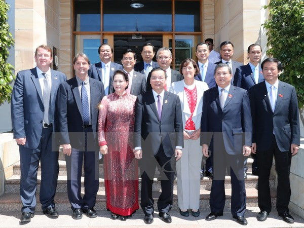 Activités de la présidente de l’AN Nguyen Thi Kim Ngan en Australie ảnh 1 Activités de la présidente de l’AN Nguyen Thi Kim Ngan en Australie ảnh 1