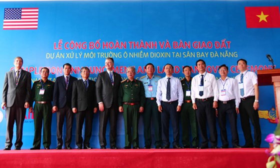 Accomplissement du traitement de la dioxine à l’aéroport international de Da Nang ảnh 1 Accomplissement du traitement de la dioxine à l’aéroport international de Da Nang ảnh 1