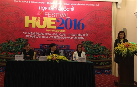 Le festival de Huê 2016 dévoile ses nouveautés ảnh 1 Le festival de Huê 2016 dévoile ses nouveautés ảnh 1