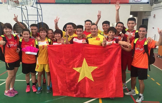 Deux médailles d’or pour le Vietnam au Championnat du monde de plum-foot ảnh 1 Deux médailles d’or pour le Vietnam au Championnat du monde de plum-foot ảnh 1