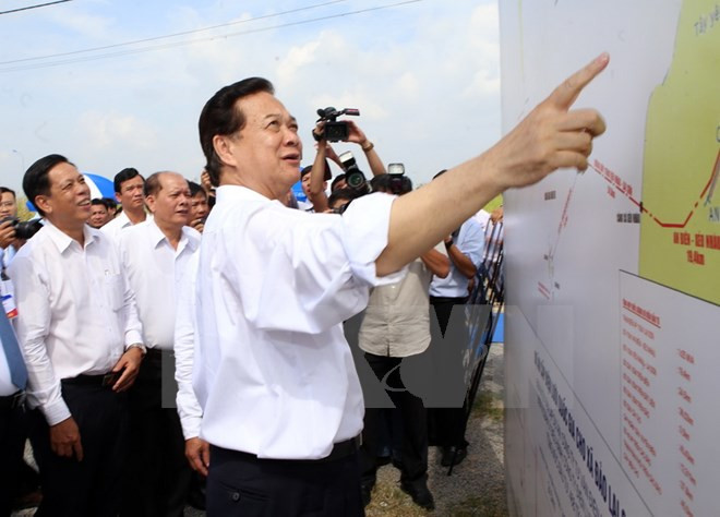 Mise en chantier de grands ouvrages à Kiên Giang ảnh 1 Mise en chantier de grands ouvrages à Kiên Giang ảnh 1