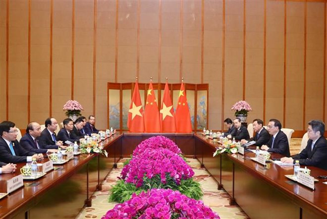 Entretien Nguyên Xuân Phuc - Li Keqiang ảnh 1 Entretien Nguyên Xuân Phuc - Li Keqiang ảnh 1