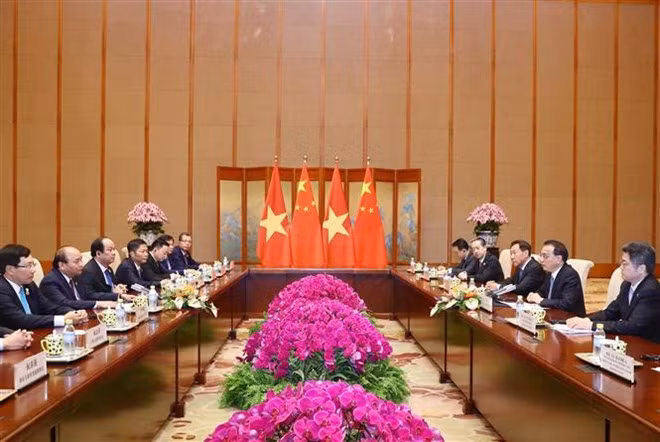 Entretien Nguyên Xuân Phuc - Li Keqiang ảnh 1