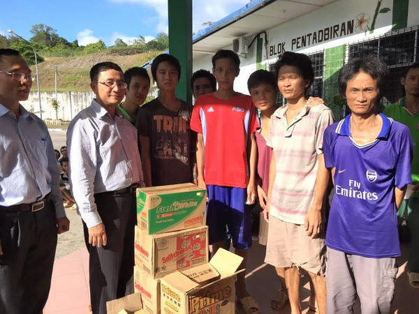 L’ambassade du Vietnam en Malaisie aide à faire rapatrier des pêcheurs vietnamiens ảnh 1 L’ambassade du Vietnam en Malaisie aide à faire rapatrier des pêcheurs vietnamiens ảnh 1
