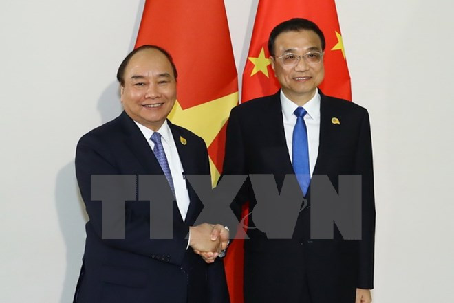 Le Premier ministre rencontre son homologue chinois à Phnom Penh ảnh 1