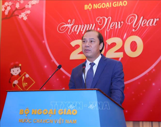 Rencontre avec la presse à l’occasion du Nouvel An 2020 ảnh 1 Rencontre avec la presse à l’occasion du Nouvel An 2020 ảnh 1