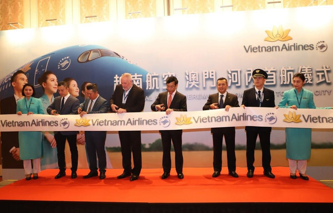 Vietnam Airlines: programme de promotion pour célébrer l’ouverture de la ligne Hanoï-Macau ảnh 1 Vietnam Airlines: programme de promotion pour célébrer l’ouverture de la ligne Hanoï-Macau ảnh 1
