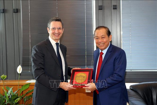Renforcement de la coopération judiciaire Vietnam - Italie ảnh 1 Renforcement de la coopération judiciaire Vietnam - Italie ảnh 1