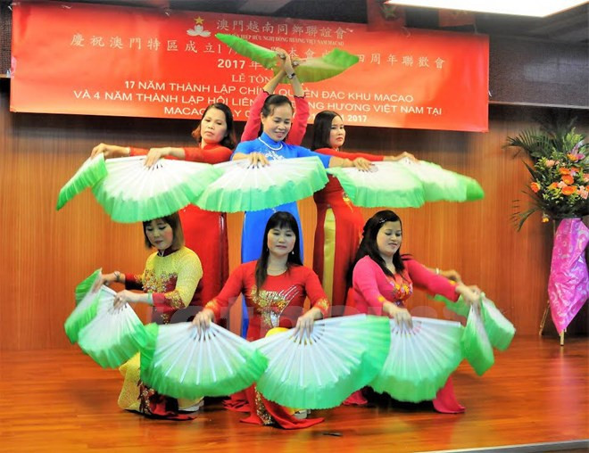 Des compatriotes vietnamiens à Macao (Chine) se réunissent ảnh 1 Des compatriotes vietnamiens à Macao (Chine) se réunissent ảnh 1