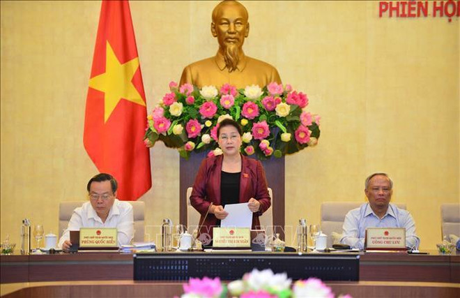 Le Comité permanent de l’AN ouvre sa 38e session ảnh 1 Le Comité permanent de l’AN ouvre sa 38e session ảnh 1