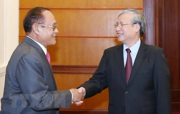 Promotion des relations d’amitié et de cooopération entre le Vietnam et le Cambodge ảnh 1 Promotion des relations d’amitié et de cooopération entre le Vietnam et le Cambodge ảnh 1