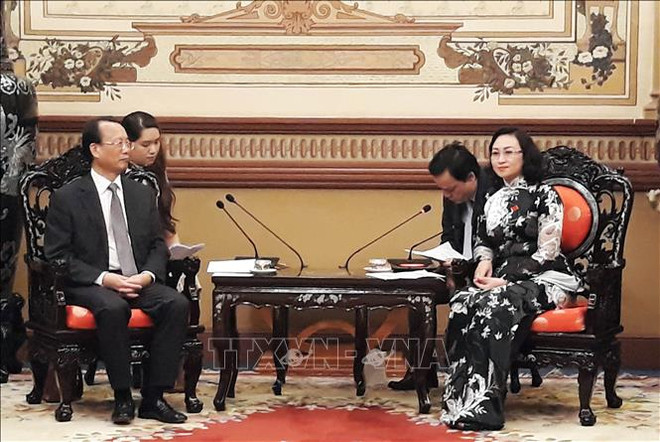 Ho Chi Minh-Ville et la ville chinoise de Chongqing renforcent leur coopération ảnh 1 Ho Chi Minh-Ville et la ville chinoise de Chongqing renforcent leur coopération ảnh 1