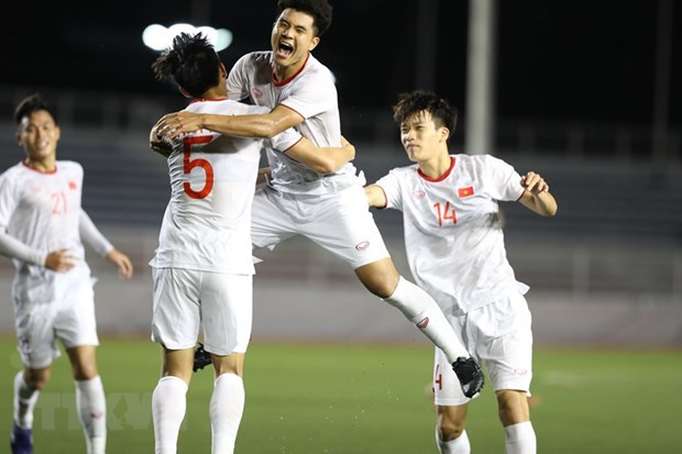 Football : le Vietnam bat Singapour 1-0 aux SEA Games 30 ảnh 1 Football : le Vietnam bat Singapour 1-0 aux SEA Games 30 ảnh 1