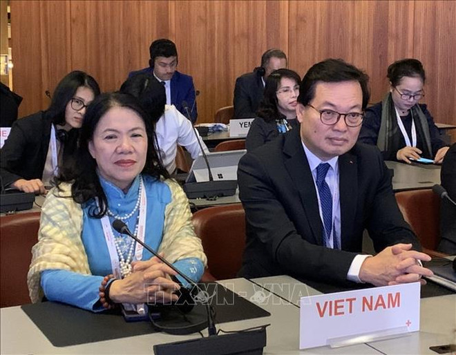 Le Vietnam participe activement au Mouvement international de la Croix-Rouge et du Croissant-Rouge ảnh 1 Le Vietnam participe activement au Mouvement international de la Croix-Rouge et du Croissant-Rouge ảnh 1