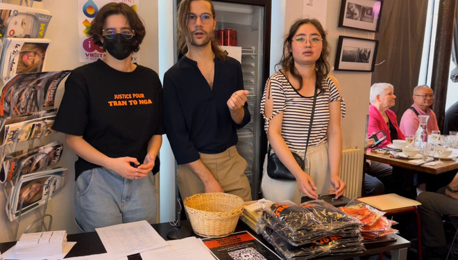 Un diner solidaire pour une victime de l’agent orange à Paris ảnh 1