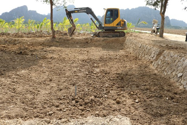 Archéologie: Hai Phong rebouche des trous de fouille pour préserver d'anciens pieux ảnh 1