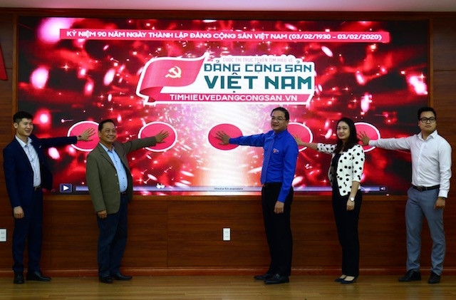 Les jeunes de la capitale en réponse au concours "Etudes sur le Parti communiste du Vietnam" ảnh 1 Les jeunes de la capitale en réponse au concours "Etudes sur le Parti communiste du Vietnam" ảnh 1