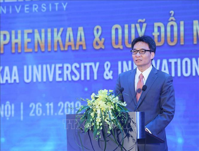 Les universités, lieu de diffusion et de création du savoir, selon le vice-PM Vu Duc Dam ảnh 1 Les universités, lieu de diffusion et de création du savoir, selon le vice-PM Vu Duc Dam ảnh 1