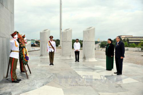 Activités de la vice-présidente permanente de l'AN du Vietnam à Cuba ảnh 2 Activités de la vice-présidente permanente de l'AN du Vietnam à Cuba ảnh 2