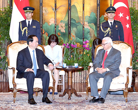 Déclaration de presse conjointe Vietnam-Singapour ảnh 1 Déclaration de presse conjointe Vietnam-Singapour ảnh 1