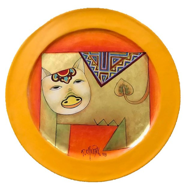 La peinture des 12 signes du zodiaque vietnamien dans la vie contemporaine ảnh 4 La peinture des 12 signes du zodiaque vietnamien dans la vie contemporaine ảnh 4