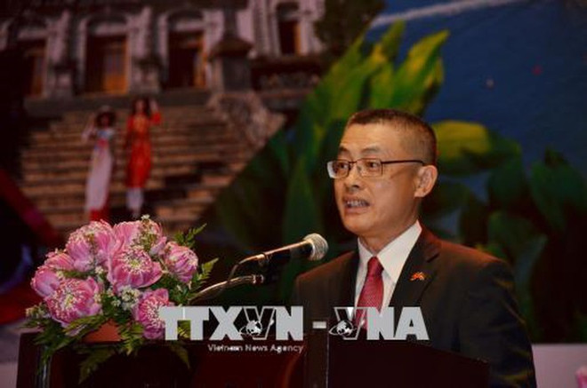 Le diplomate vietnamien donne un exposé sur la politique extérieure du Vietnam au Cambodge ảnh 1 Le diplomate vietnamien donne un exposé sur la politique extérieure du Vietnam au Cambodge ảnh 1