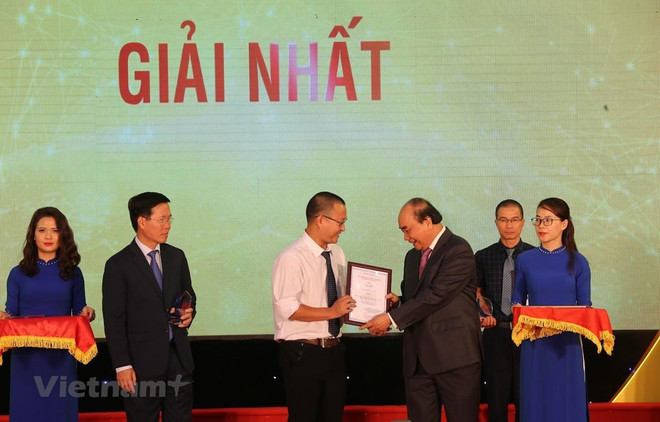 VietnamPlus continue d’arriver en tête aux Prix nationaux de l’information pour l'étranger 2018 ảnh 1 VietnamPlus continue d’arriver en tête aux Prix nationaux de l’information pour l'étranger 2018 ảnh 1