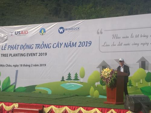 Lancement du mouvement de plantation 2019 à Son La ảnh 1 Lancement du mouvement de plantation 2019 à Son La ảnh 1