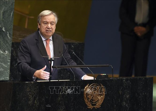 Le secrétaire général de l’ONU optimiste quant aux résultats du Sommet Etats-Unis-RPDC ảnh 1