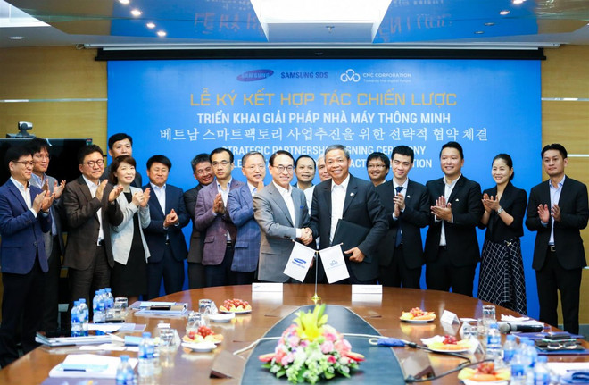 Samsung coopère avec le groupe vietnamien des technologies CMC ảnh 1 Samsung coopère avec le groupe vietnamien des technologies CMC ảnh 1