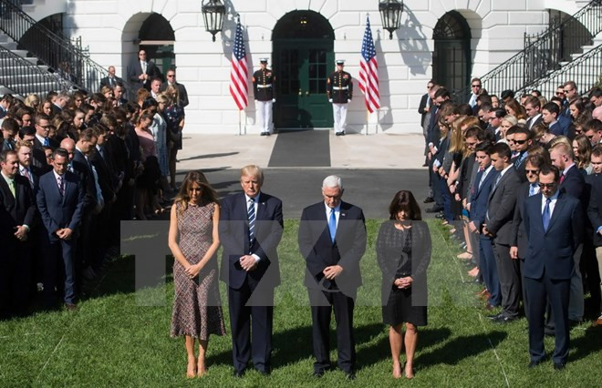 Fusillade de Las Vegas : condoléances au président américain ảnh 1