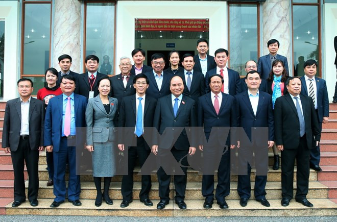 Hai Phong : le Premier ministre rencontre les électeurs de l'arrondissement de Hai An ảnh 1 Hai Phong : le Premier ministre rencontre les électeurs de l'arrondissement de Hai An ảnh 1
