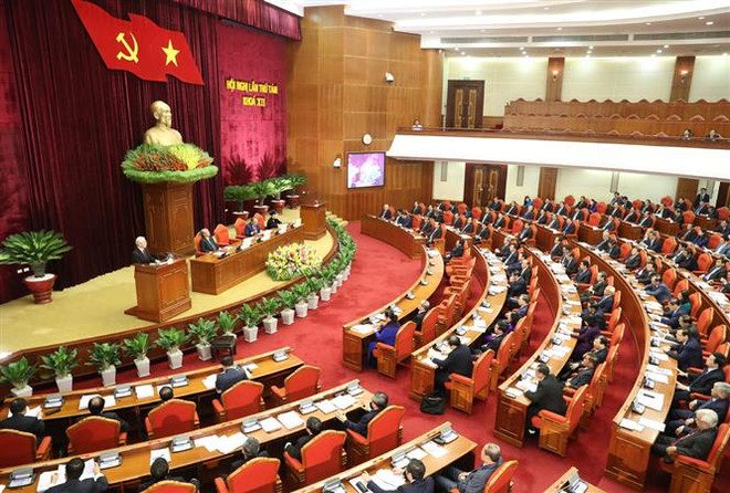 Le 8e Plénum débat du développement socio-économique et de l’édification du PCV ảnh 2 Le 8e Plénum débat du développement socio-économique et de l’édification du PCV ảnh 2