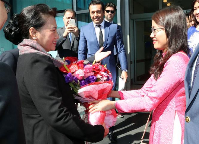 La présidente de l’Assemblée nationale arrive en Turquie ảnh 1 La présidente de l’Assemblée nationale arrive en Turquie ảnh 1