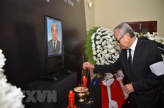 Cérémonies en mémoire de l’ancien secrétaire général Do Muoi au Cambodge et en Australie ảnh 1 Cérémonies en mémoire de l’ancien secrétaire général Do Muoi au Cambodge et en Australie ảnh 1