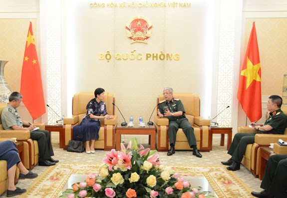 Promotion de la coopération dans la défense entre le Vietnam et la Chine ảnh 1 Promotion de la coopération dans la défense entre le Vietnam et la Chine ảnh 1